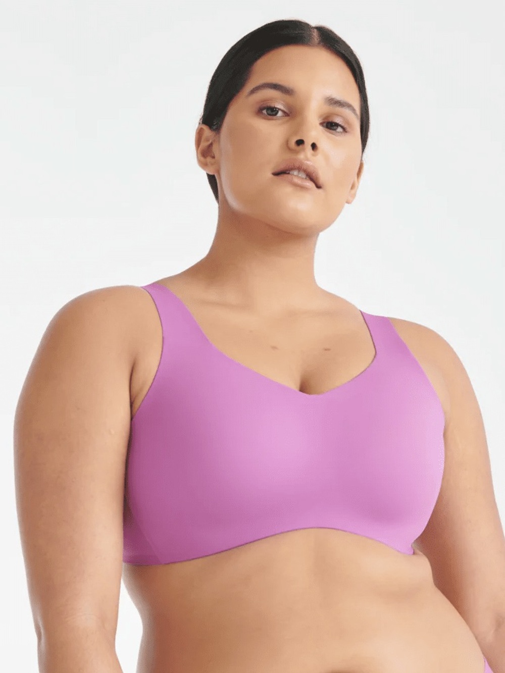 New Knix Pullover Bra In Amethyst Lavender Colour Size Medium